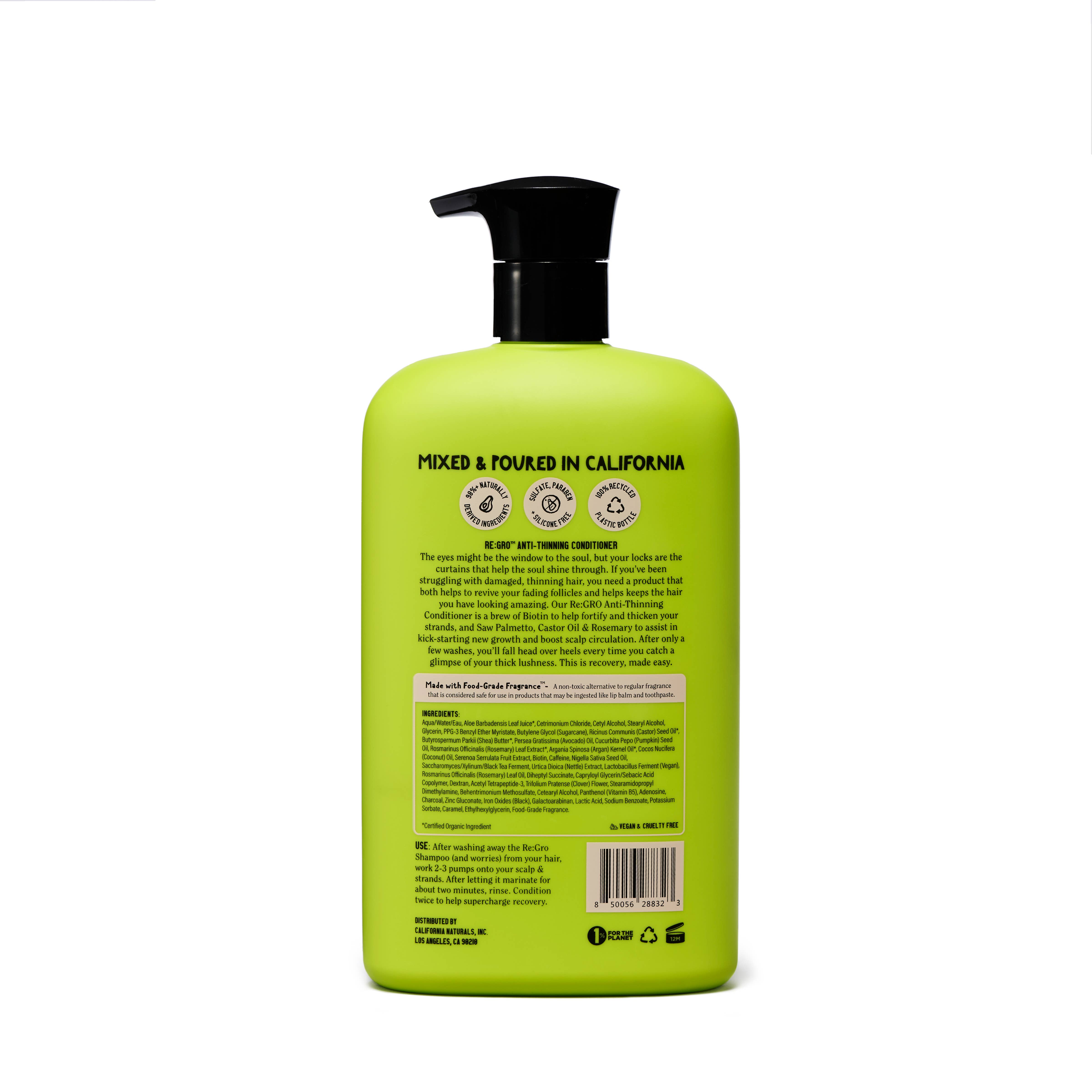 California Naturals - Wholesale Hair Conditioner - Re:GRO Anti-Thinning Conditioner8