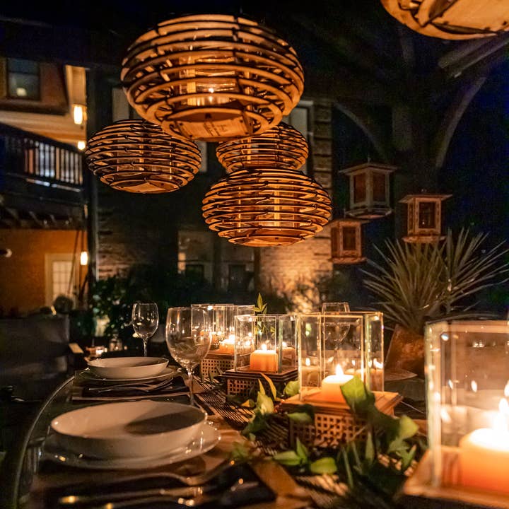 One Man One Garage - Wholesale Fire Pit - Tabletop Glass Fireplace, 2 sizes to warm your evening!5