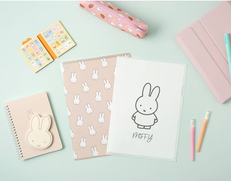 K-Wonderland - Vente Classeurs - Dossier Transparent A4 Miffy Papeterie Fantaisie2