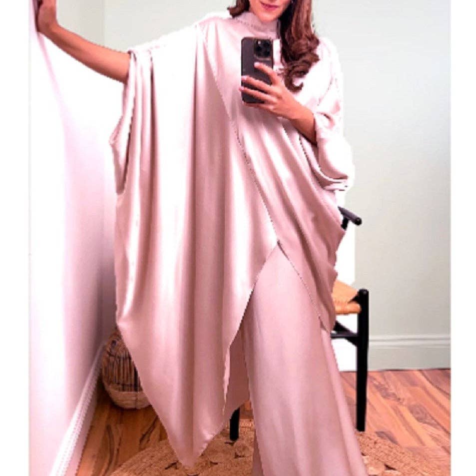 De La Creme Fashions – Conjunto de top e saia - Mulher por atacado – Conjunto feminino Abaya com saia - SURAYYA1