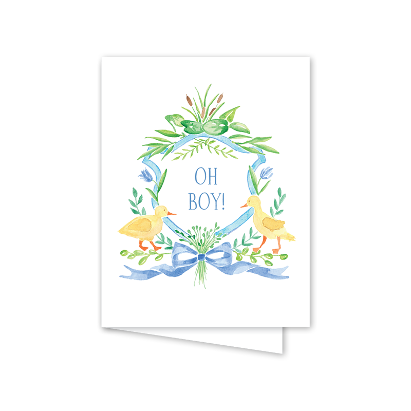 Dogwood Hill - Wholesale Baby Card - Little Duckling0