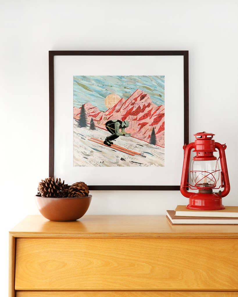 Dolan Geiman – wholesale Art print – Art Print | Skiing Wall Art | LAST RUN5