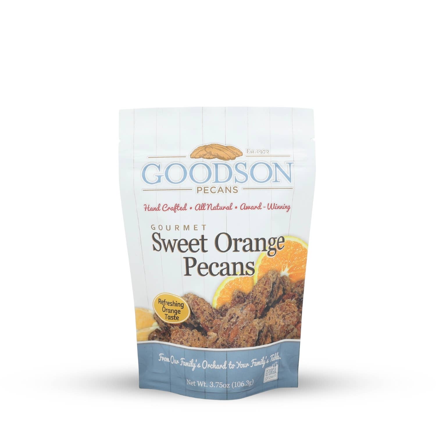 Goodson Pecans - Wholesale Nuts - Sweet Orange Pecans0