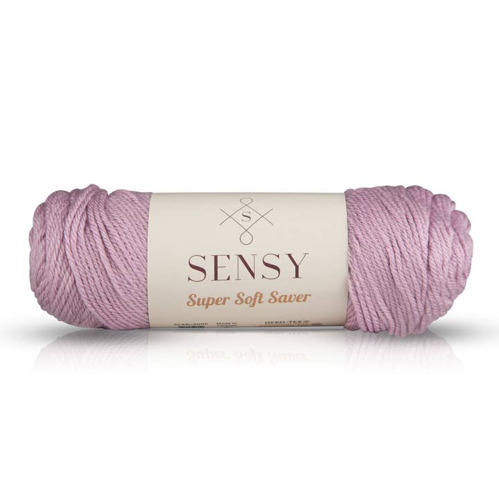 Sensy - Wholesale Yarn - Sensy Super Soft Saver Yarn, 3.5 oz, 190 Yards, Gauge 4 Medium10