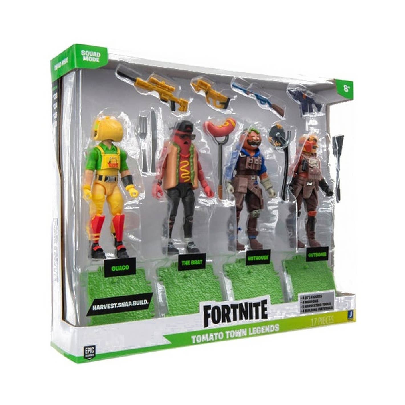 Jactal - Wholesale Figurine Toy - Kids - Fortnite 4 Tomato Town Legends Figures