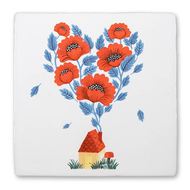 StoryTiles - Vente Carrelages muraux - Où il y a de l'amour | StoryTiles art on tile0