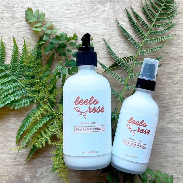 Humboldt Vintage Body Lotion for wholesale by Leelo Rose