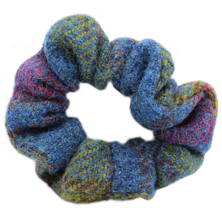 Assorted ZH276 Harris Tweed Scrunchie for wholesale on Faire
