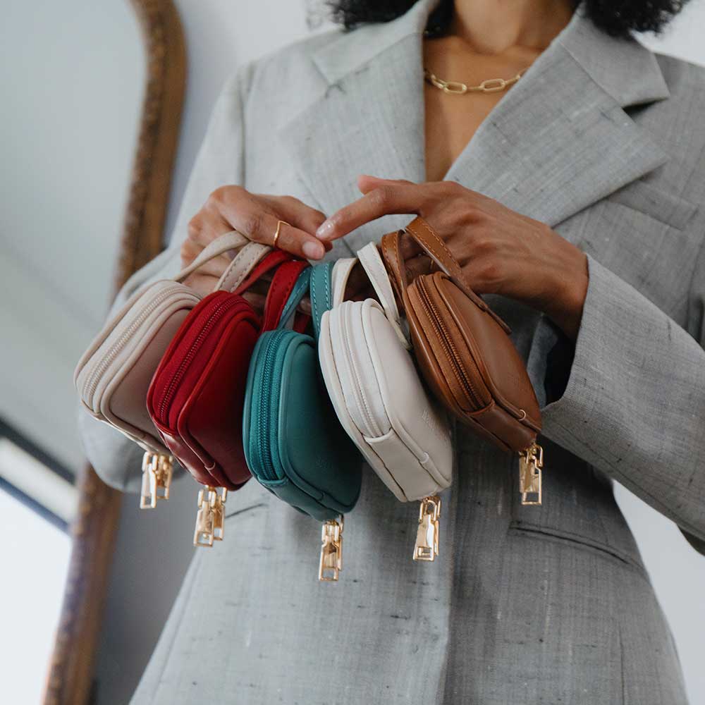 Melie Bianco – Großhandel Henkeltasche – Damen – Natasha Micro Ivory Henkeltasche aus recyceltem Material8