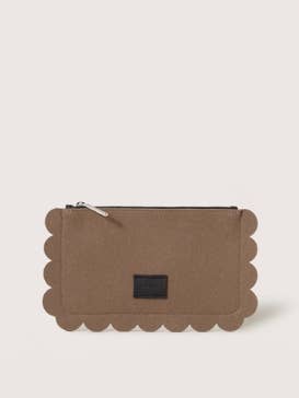 Deco Edge Merino Wool Pouch - Cumin Black for wholesale by Graf Lantz