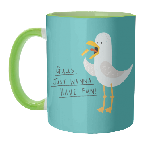 ART WOW – Engroshandel Kaffekrus – Krus 'Mågemåger vil bare have det sjovt'6