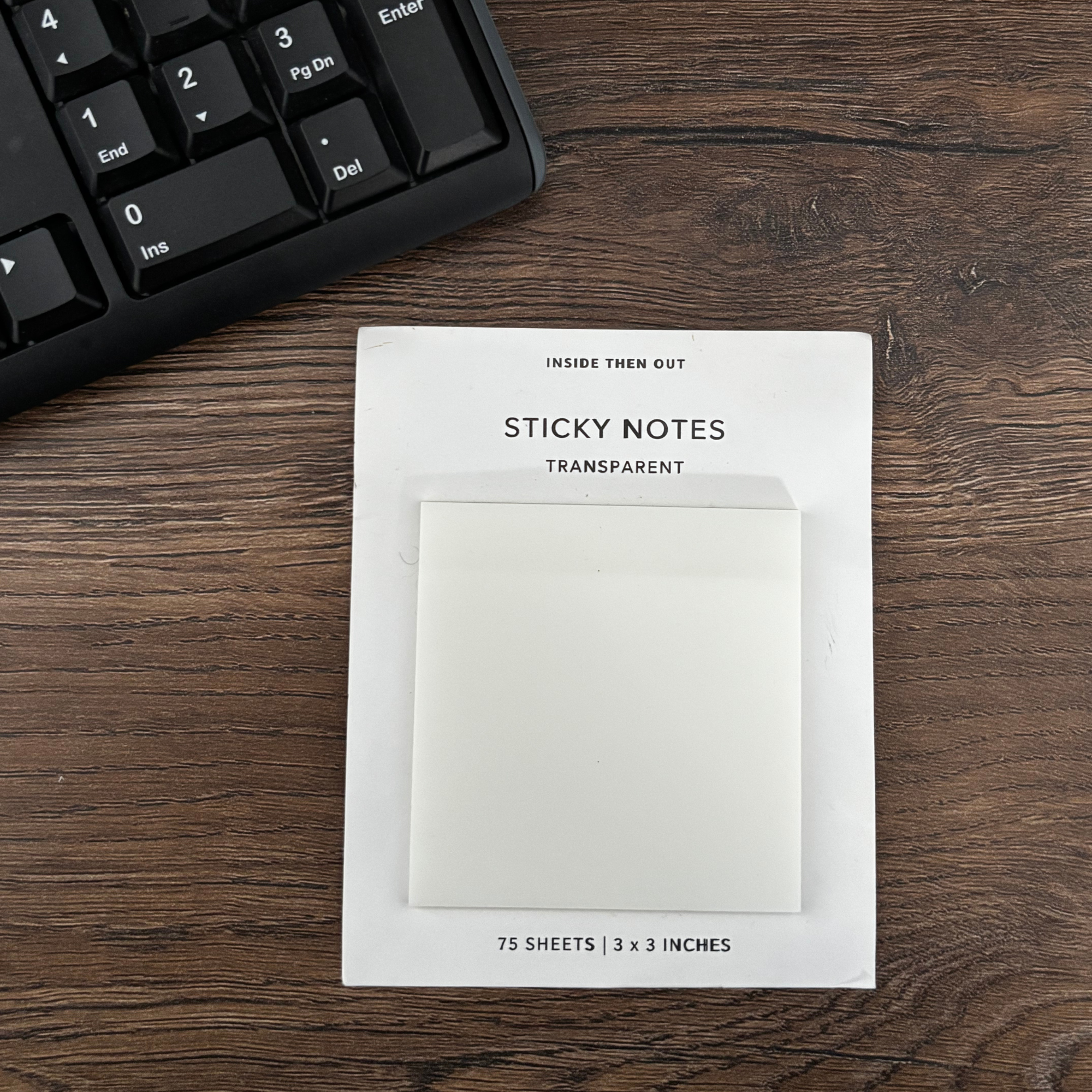 Inside Then Out - Wholesale Sticky Notes - Transparent Sticky Notes8