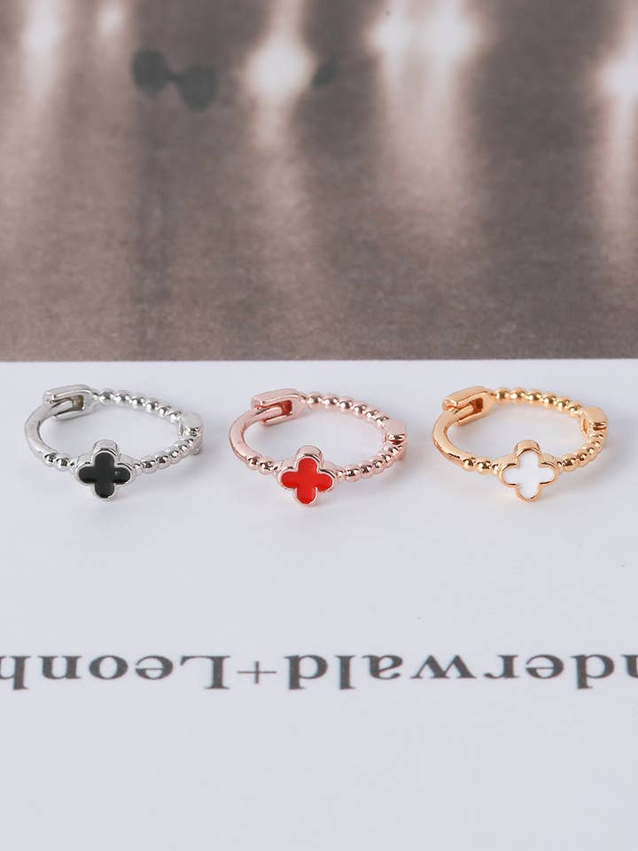 Fortuity Hoop Earrings | Single Piece, $16/pair for wholesale by MOND HAUS