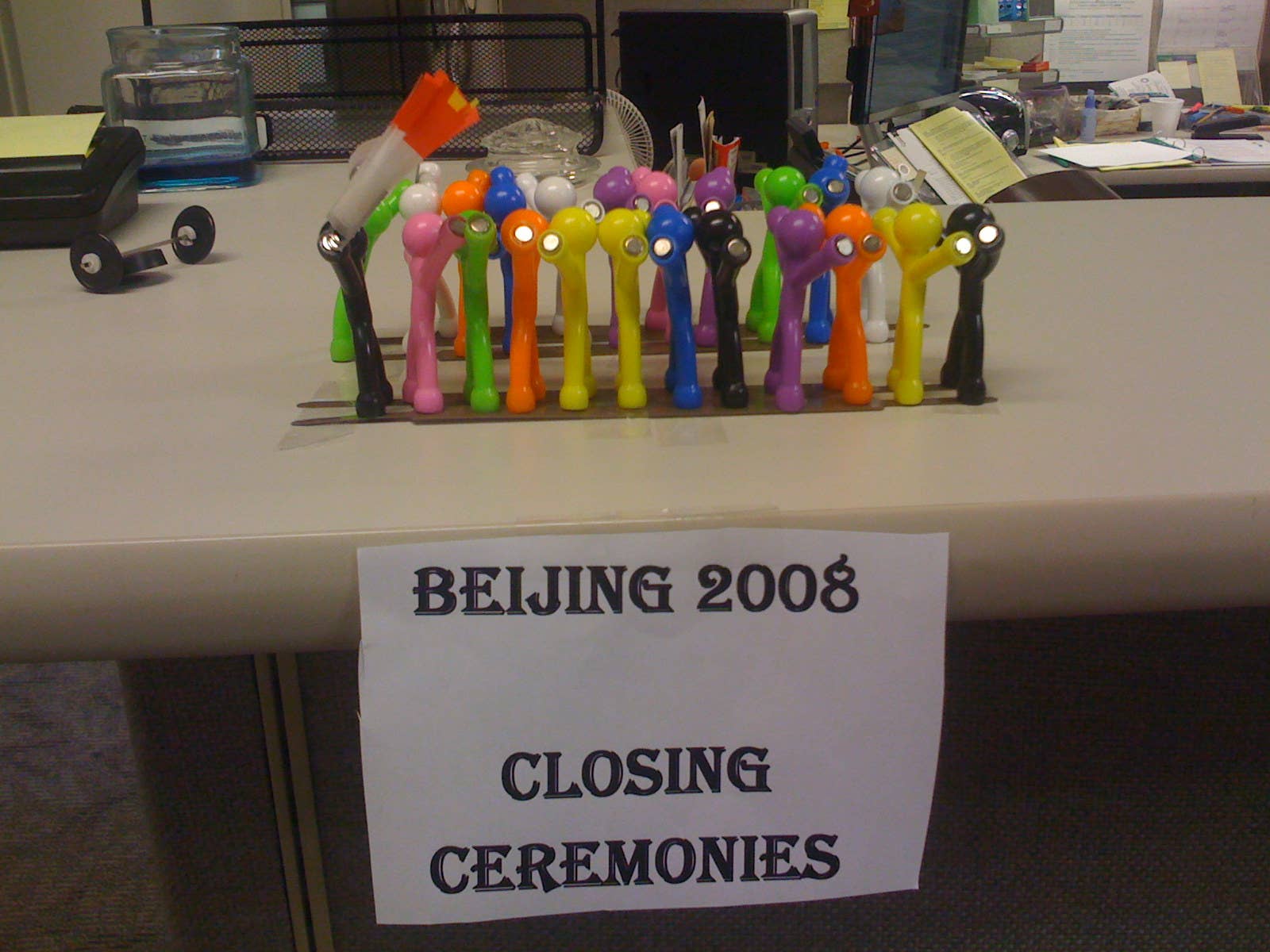 NuOp Design – wholesale Magnet – Mini QMan Citrus - Translucent - Flexible and Magnetic16