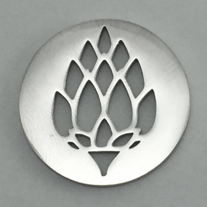 Hops Craft Beer Glass Locket for wholesale by Be Inspired UP