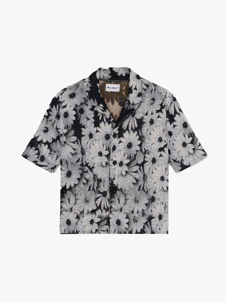FUNERAL APPAREL - Wholesale Buttoned-down shirt – Men's - Floral Shirt0