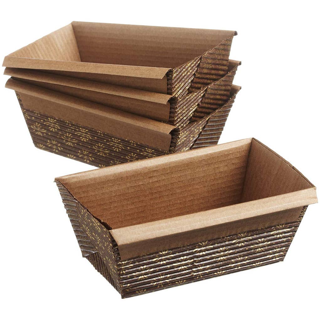 Ventures Int'l Products Inc. - Wholesale Cupcake/Muffin Liner - REGENCY WRAPS® Mini Loaf Gift Kit 1/4 Lb.0