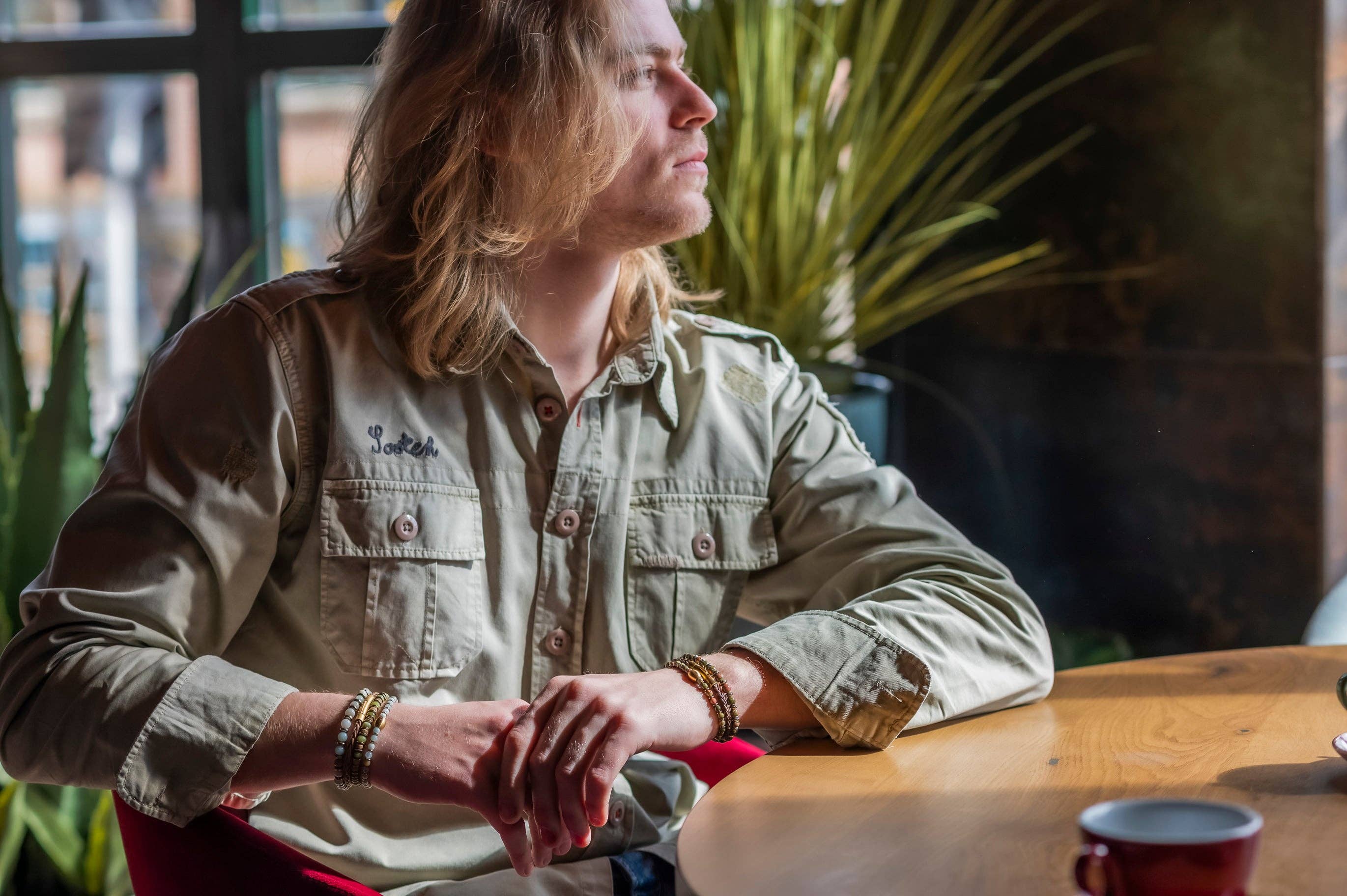 by julian - Wholesale Beaded Bracelet - Empat dua amazoniet (zilver of goud)4