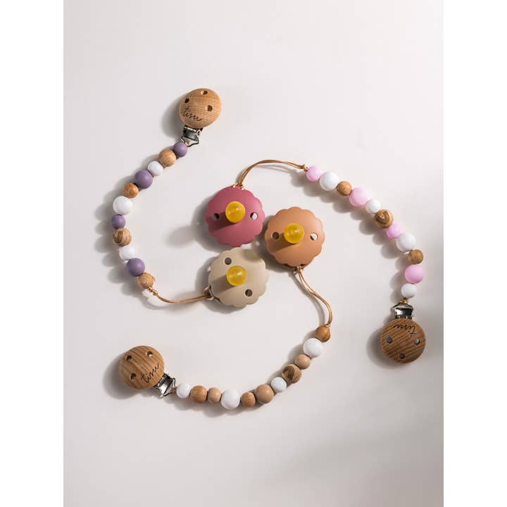 TISU - Wholesale Pacifier Clip - Baby - TISU pacifier clip, Blush