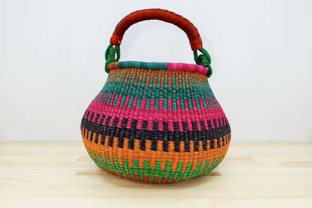 Gitzell FairTrade - Wholesale Basket - Market Basket, Pot0