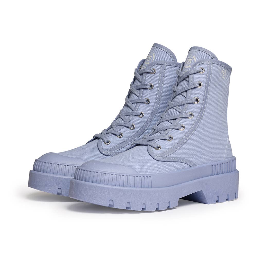 Kaltur - Vente Rangers/chaussures militaires – femme - Bottes Gaia écologiques en matériau recyclé1