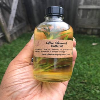 Citrus & Butterfly Pea Infused Body Oil 