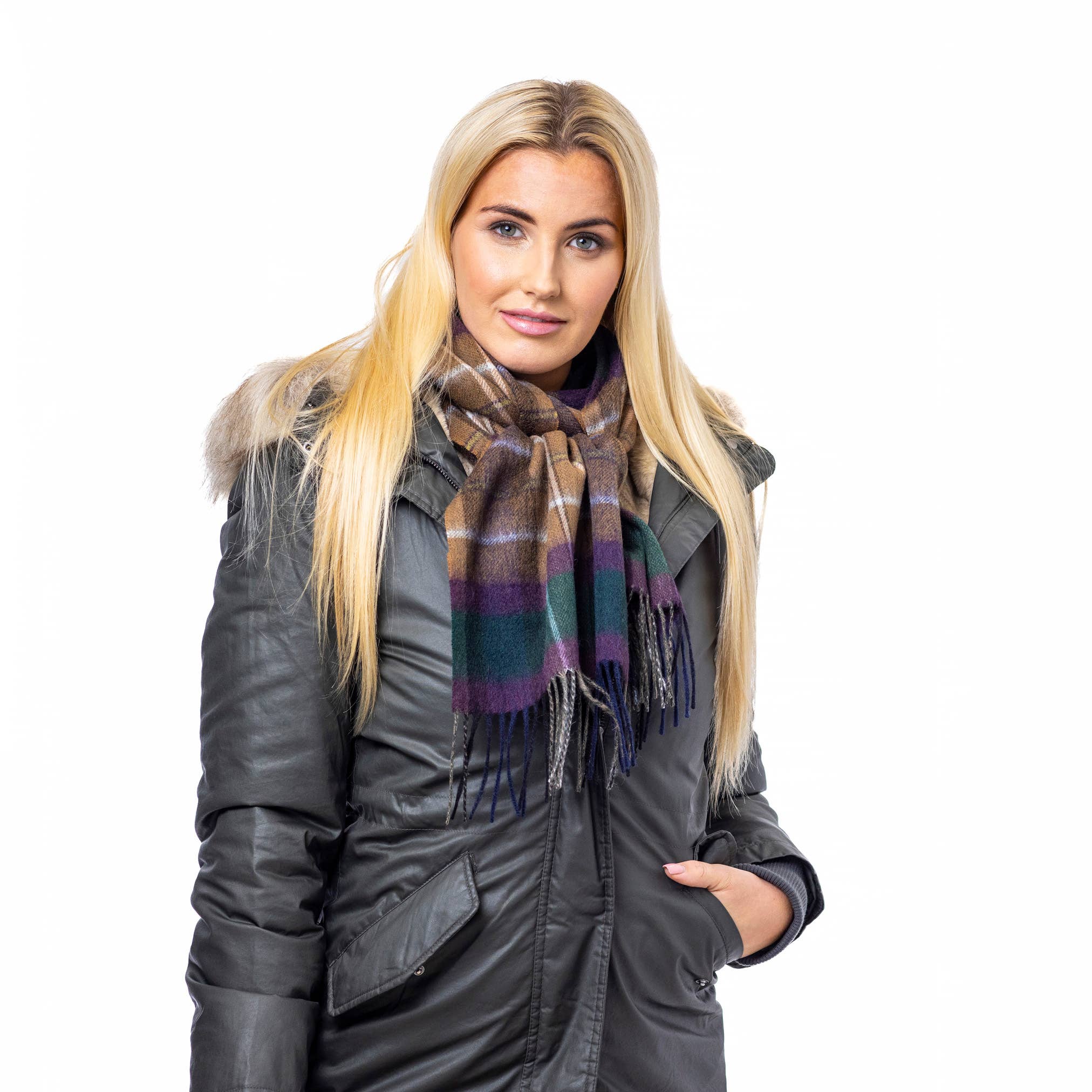 Heritage Traditions – Großhandel Schal – Herren – Karierter Schal aus reiner Wolle45