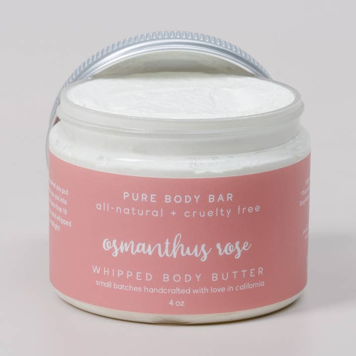 Osmanthus Rose Body Butter (4oz) for wholesale by PURE BODY BAR