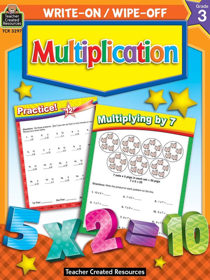 Annulation et effacement : multiplication pour la vente par Teacher Created Resources