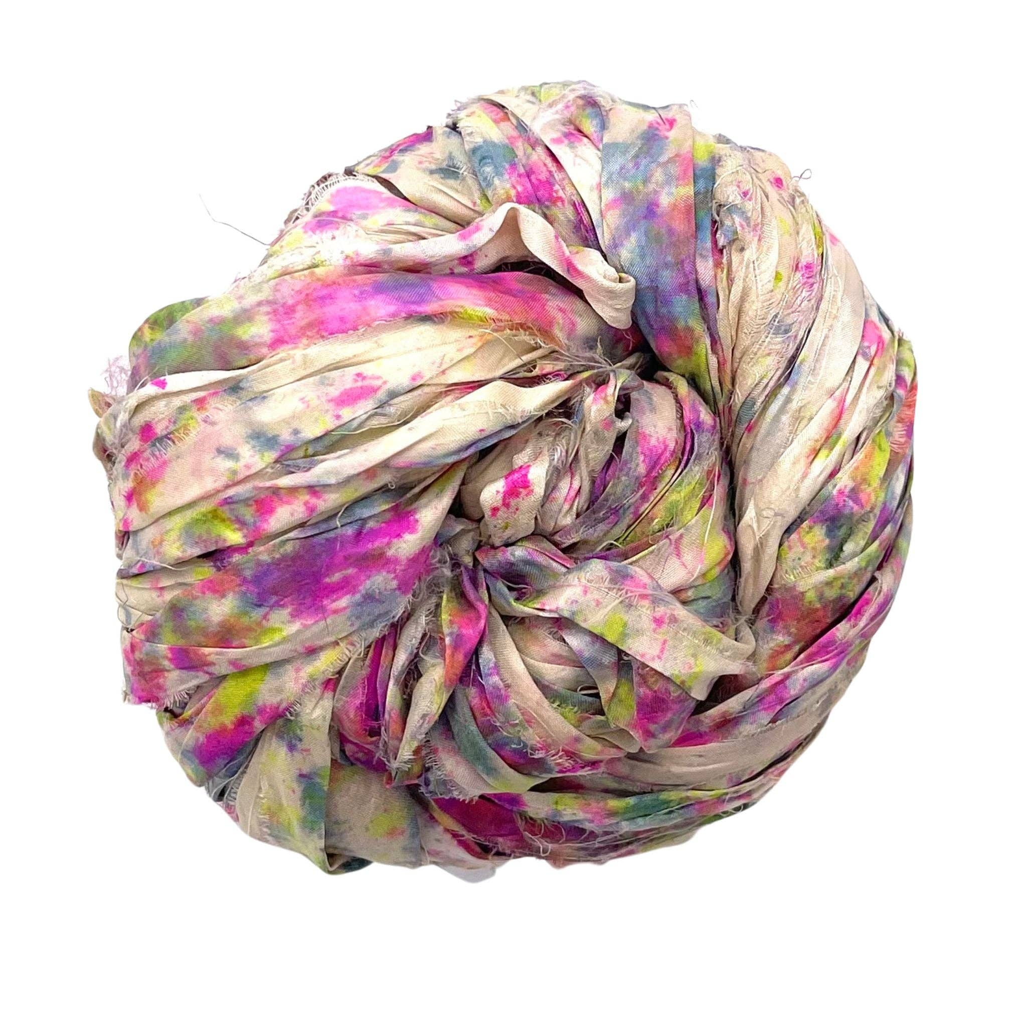 Darn Good Yarn - Wholesale Yarn - Small Batch Sari Ribbon22