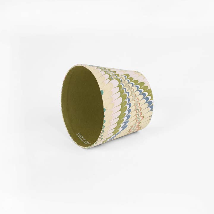 Craft Boat - Wholesale Lamp Shade - MARBLED LAMPSHADE COVER - MOSS MOUNTAIN