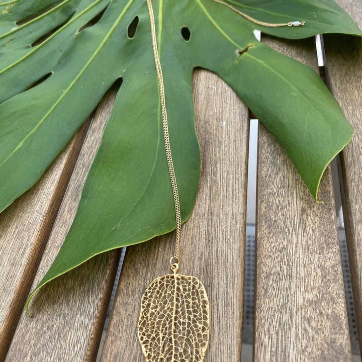 Sea Fan Leaf halskæde for engroshandel hos Lexi Jewelry