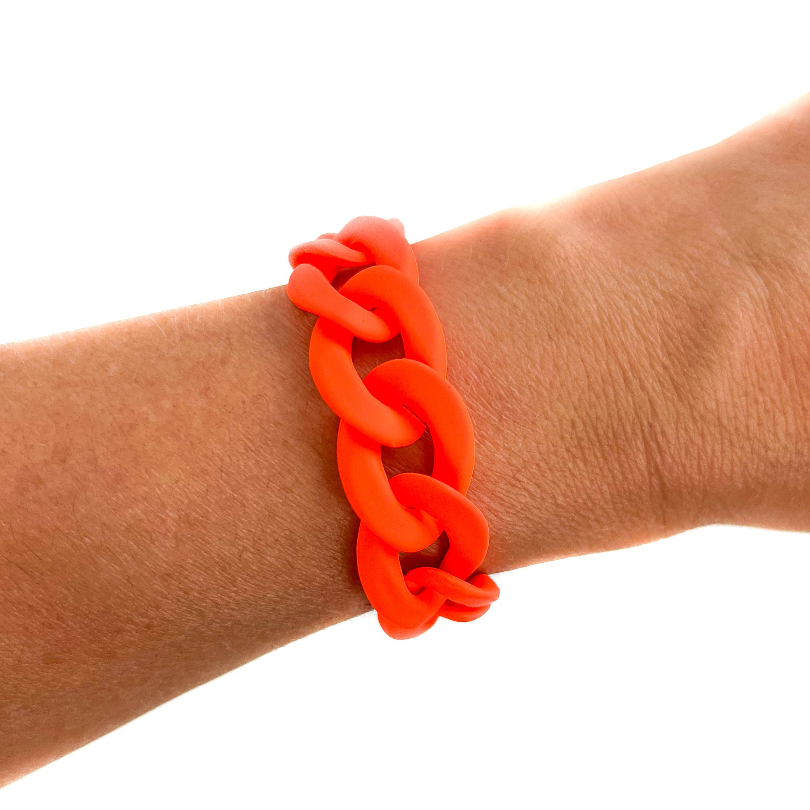 Savvy Bling - Wholesale Link & Chain Bracelet - All Chunky Acrylic Chain Link Bracelet55