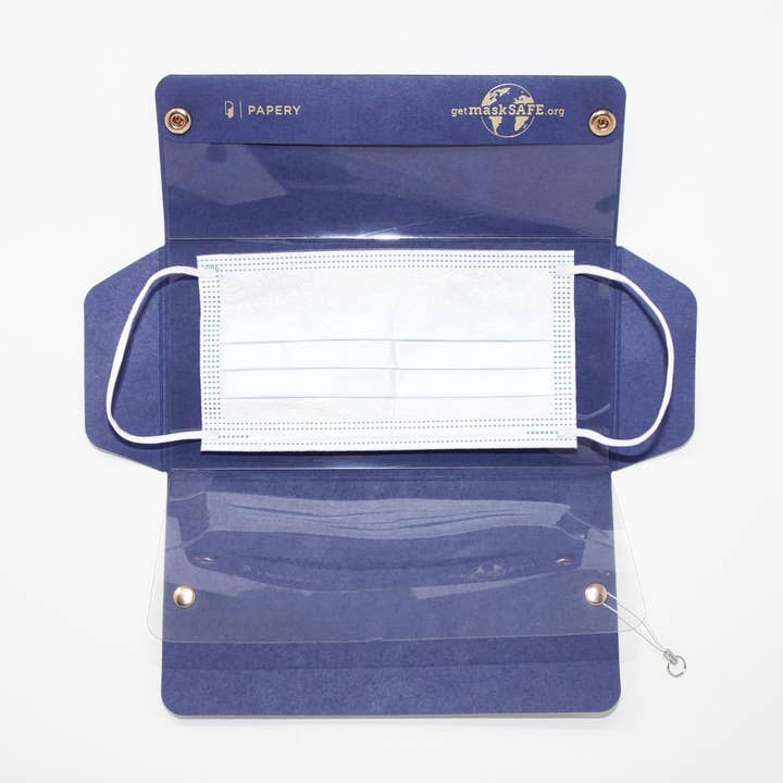 Schiffer Publishing - Wholesale Face Mask Holder - maskSAFE PORTER0