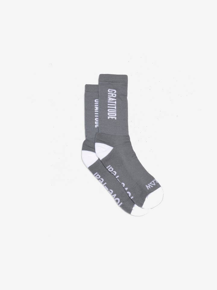 Gratitude Socks for wholesale by Laraw