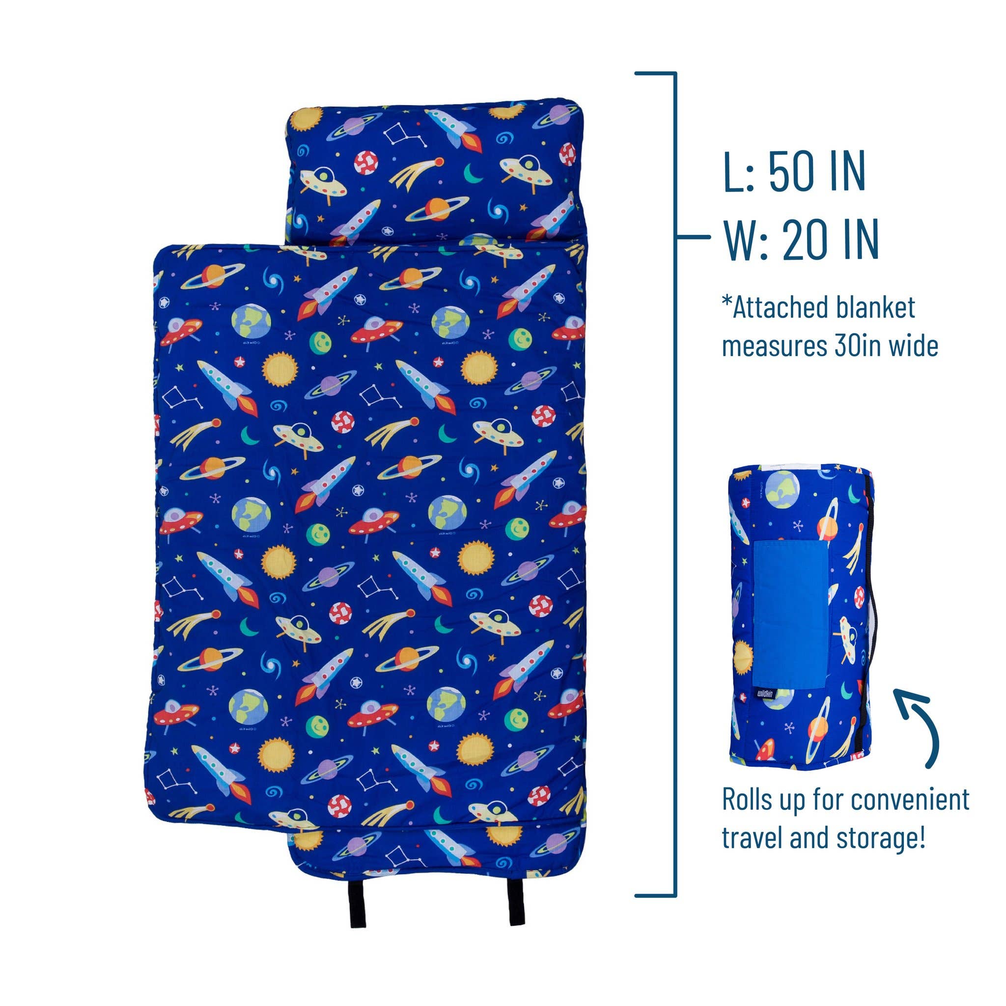 Wildkin - Wholesale Nap Mat - Kids & Baby - Out of this World Original Nap Mat - Blue7