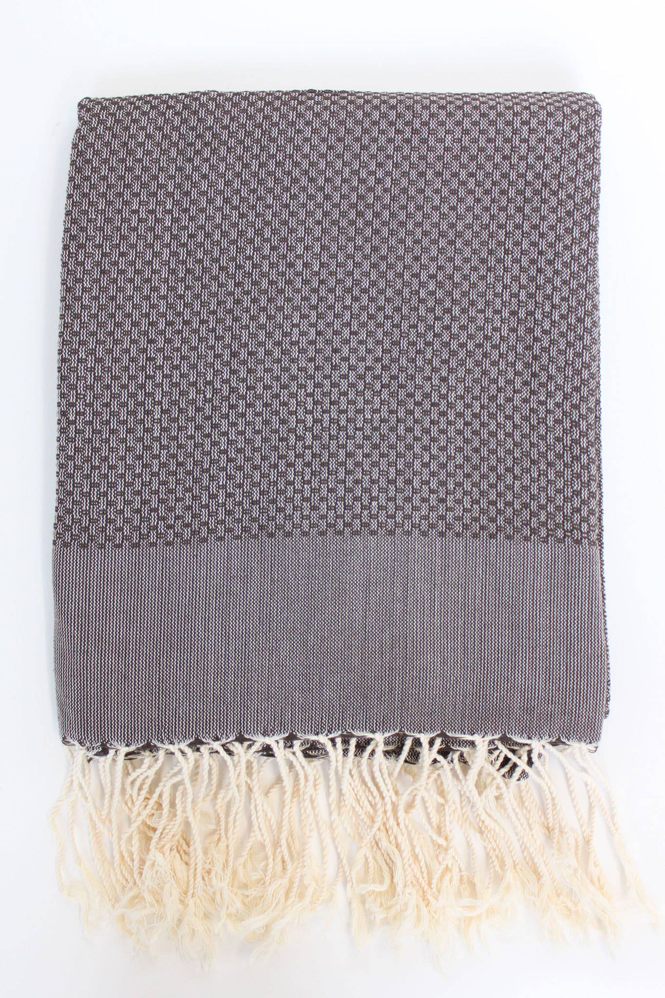 Scents and Feel – wholesale Badhandduk – Fouta-handduk i bikaksmönster - enfärgad11