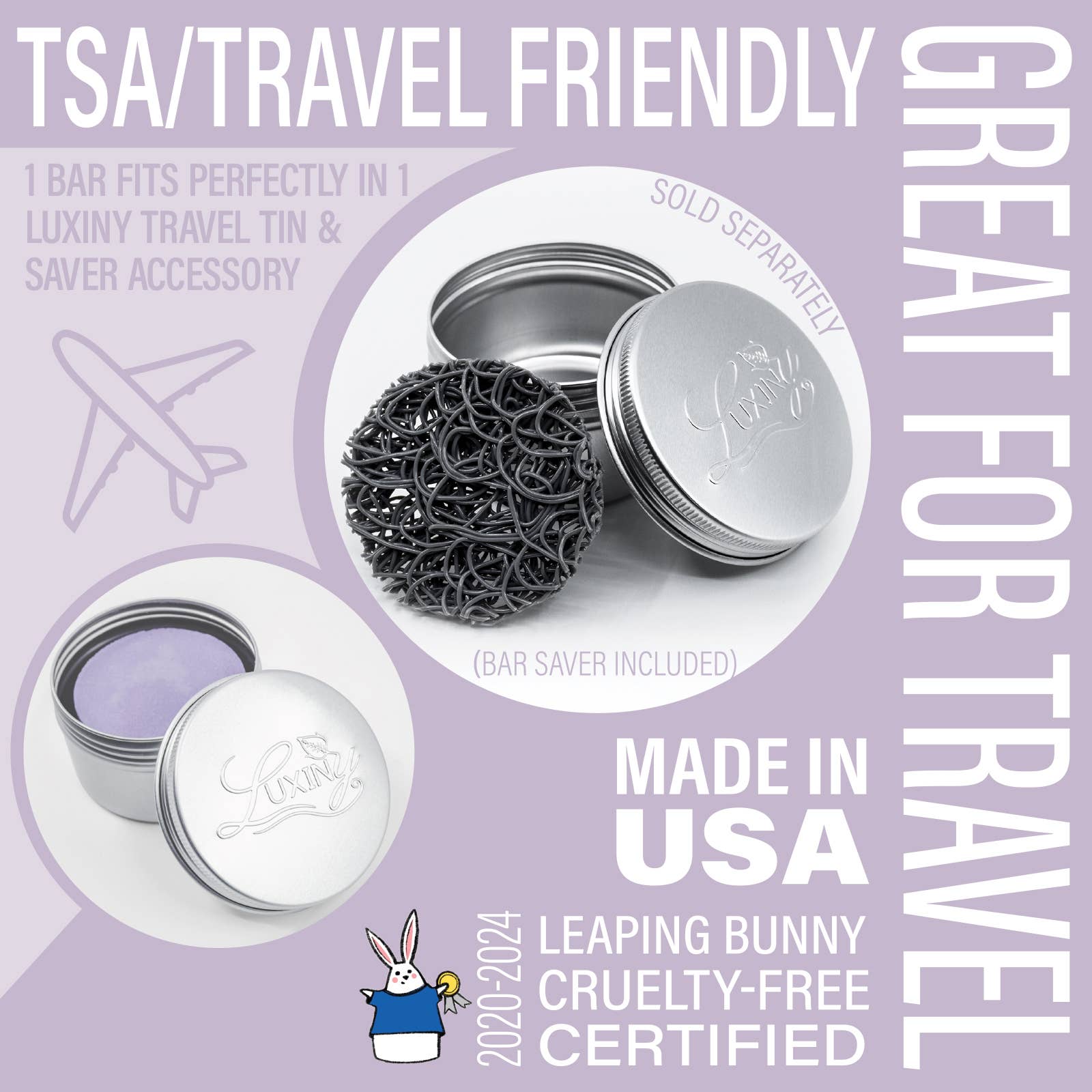 Luxiny Products - Luxurious Bath and Body - Wholesale Hair Conditioner - Conditioner Bar | Rosemary Lavender | Volume | Rice Protein3