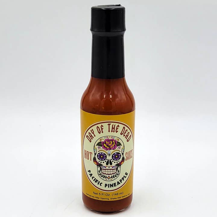PSI Legacy Food / Day of the Dead – Großhandel Scharfe Soße – Scharfe Sauce „Pazifische Ananas“ zum Tag der Toten