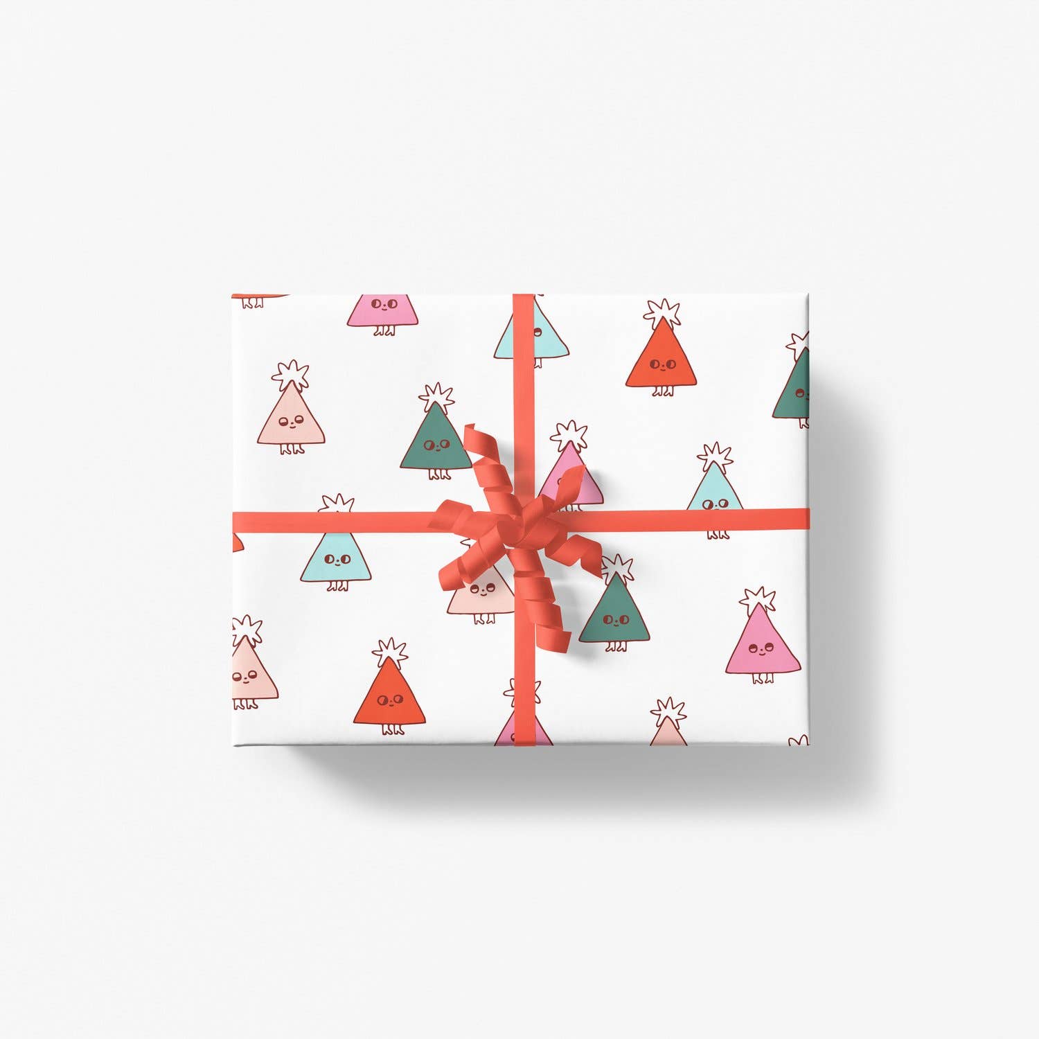 March Party Goods - Wholesale Flat Wrap - Little Trees Wrap - Suzy Ultman Collection2