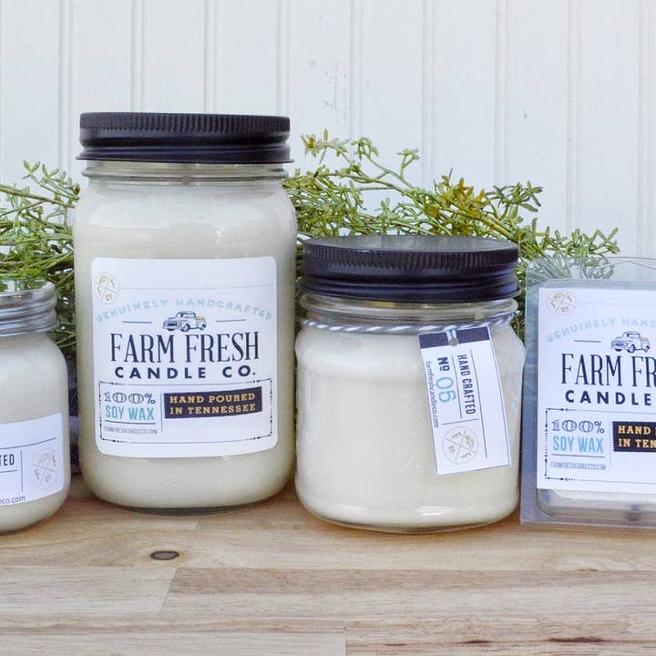 Farm Fresh Candle Co. - Wholesale Jar/filled candle - Morning Coffee Soy Candle3