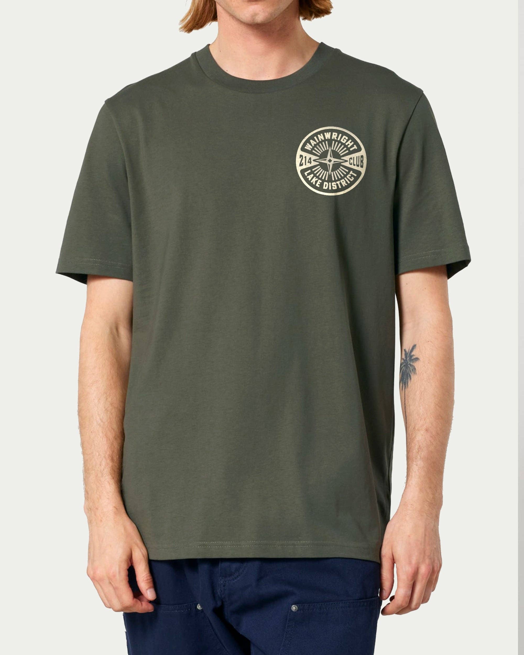 Oldfield Design Co – wholesale Screen printed t-shirt – unisex – Wainwright 214 Club - Unisex Tee2