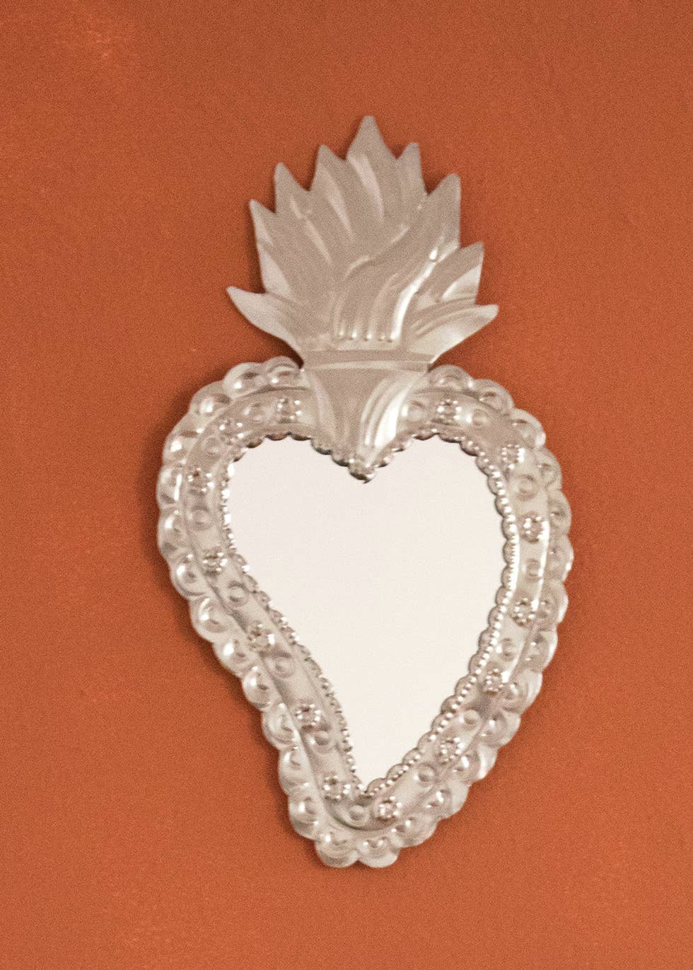 P.I.Project America – Großhandel Deko-Quaste – Milagro des mexikanischen Heiligen Herzens – Votiv-Anhänger aus Metall