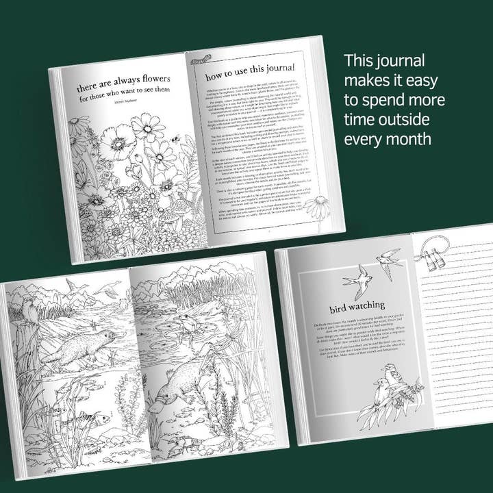 Your Wild Books – Großhandel Tagebuch – Ein wildes Jahr - Nature Journal