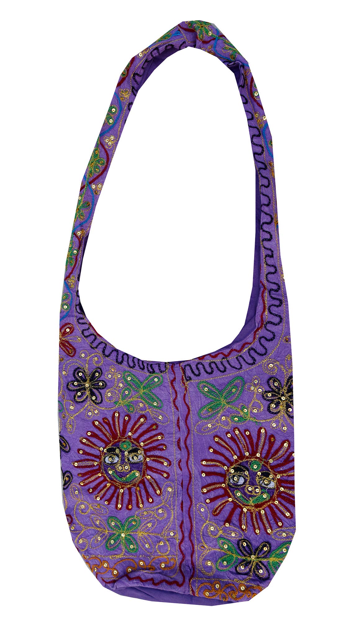 Lungta Imports - Wholesale Crossbody Bag - Women's - Sun Patch Bohemian Hippie Sling Crossbody Bag2