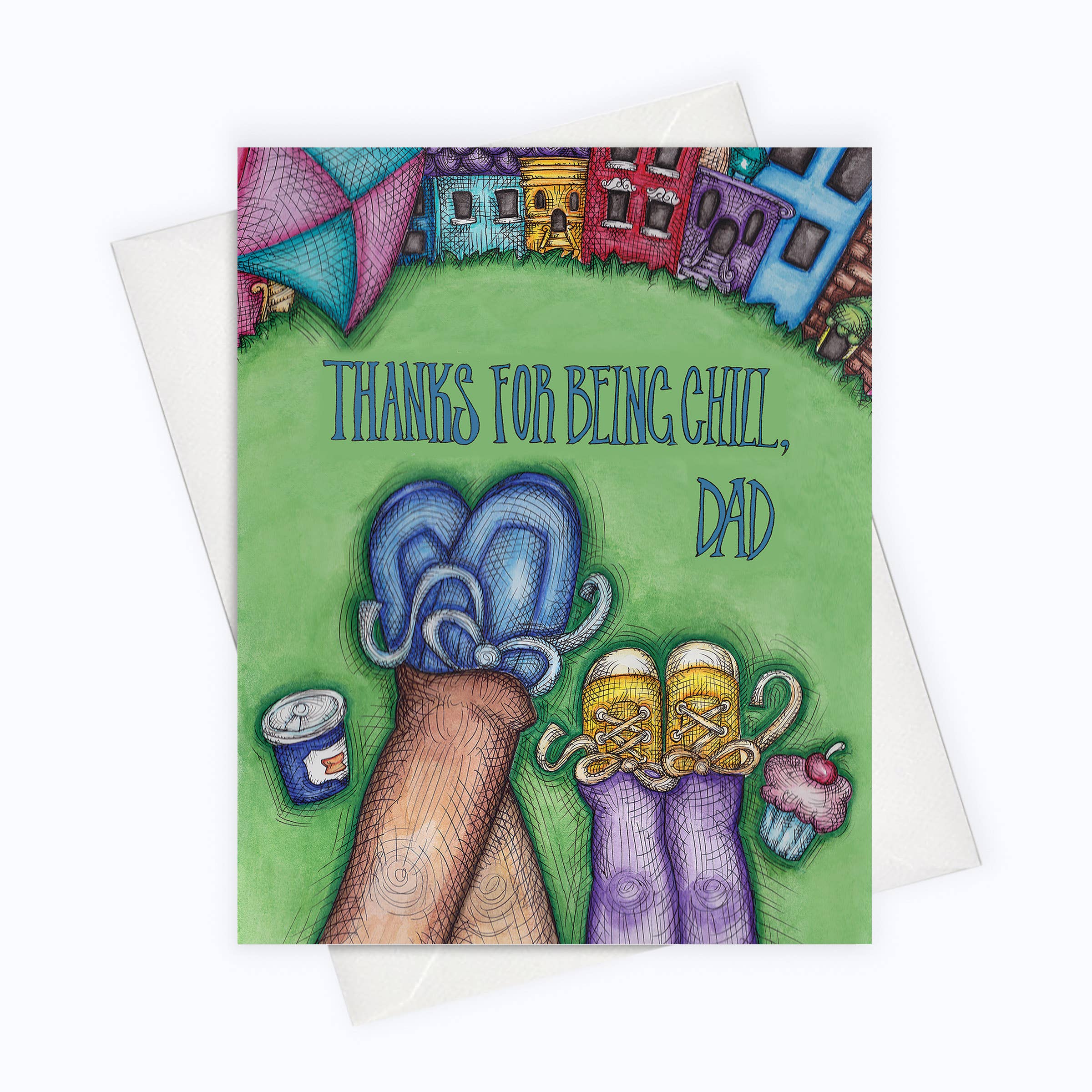 About A Cloud Stationery & Gifts - Wholesale Father's Day Card - CHILL DAD CARD | Father's Day Card | Cards For Dad0
