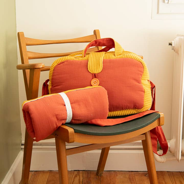 Baby diaper bag - Brick for wholesale by L'Oiseau Bateau