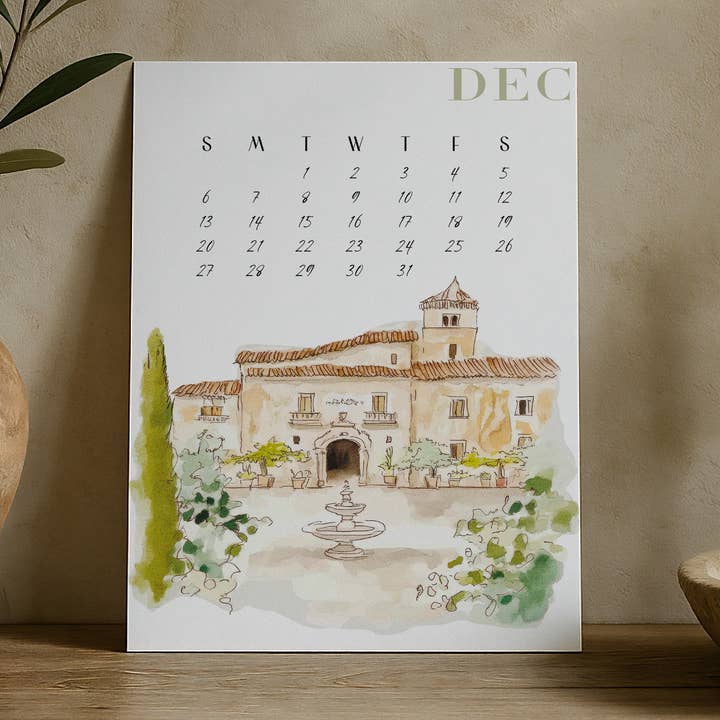 2026 Days In Tuscany Calendar for wholesale by OLF