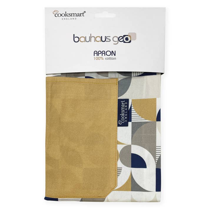 Multi Apron Bauhaus Geo by Cooksmart England for wholesale on Faire1
