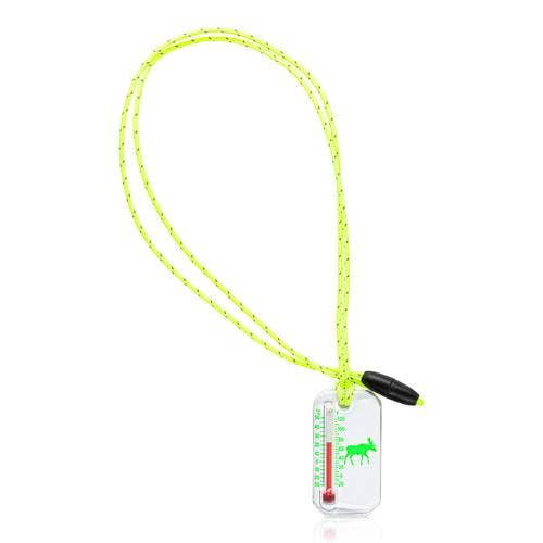 Sun Company / Big Discoveries - Wholesale Thermometer - WildLife Zip-o-gage - Moose - Outdoor Thermometer for Kids
